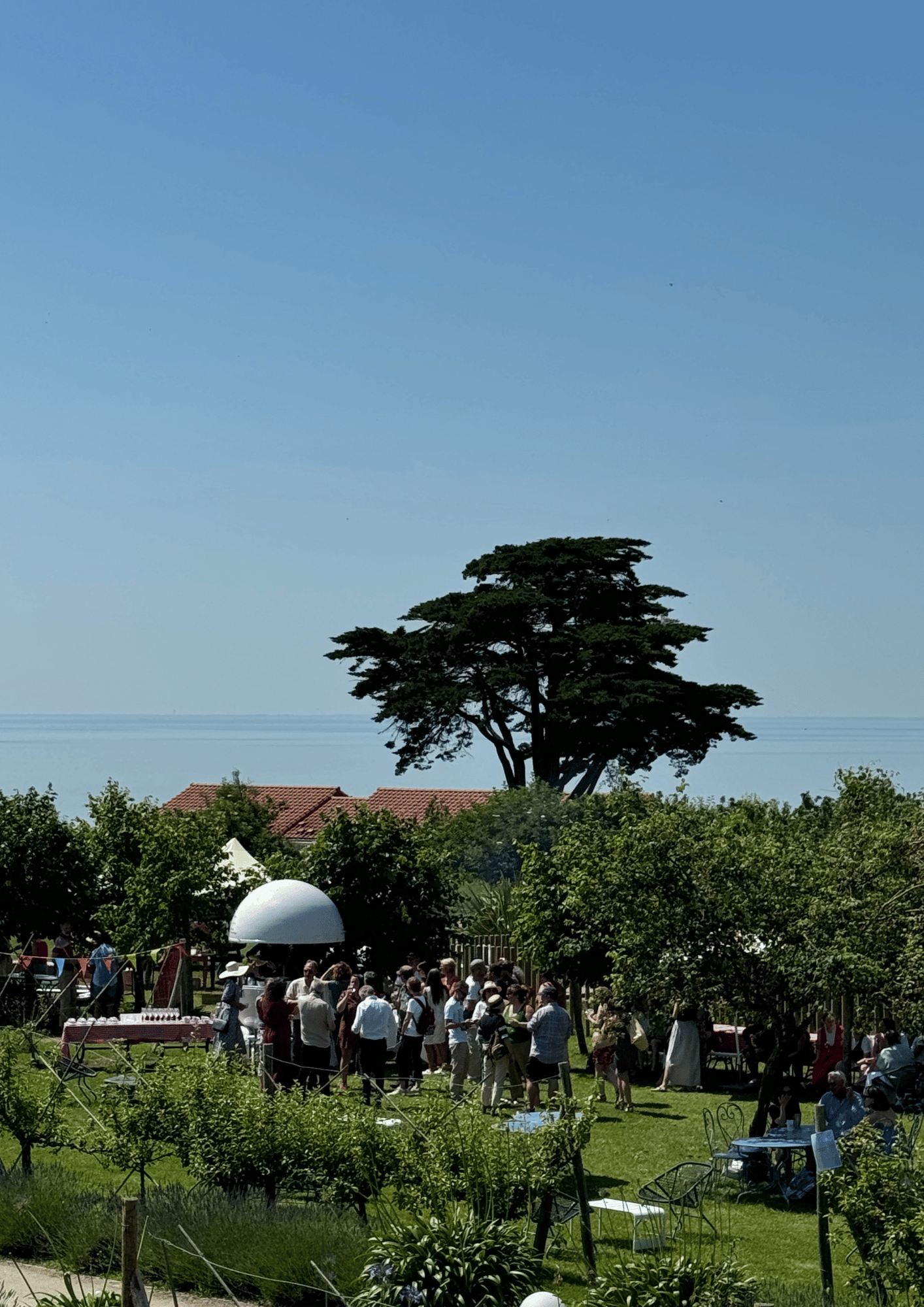 Guinguette estivale Éco-Domaine La Fontaine Pornic