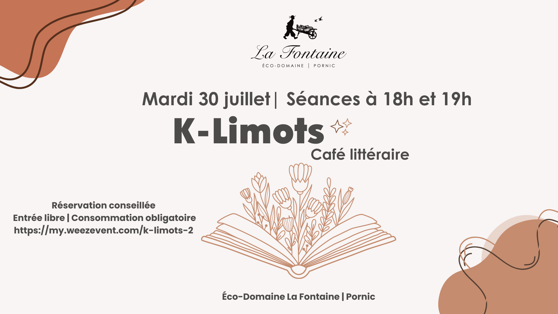 K-Limots Café littéraire Pornic