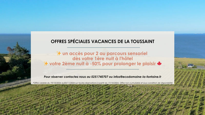 Offres spéciales vacances de la Toussaint