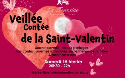 Veillée Contée de La Saint-Valentin à l’Éco-Domaine La Fontaine | Pornic