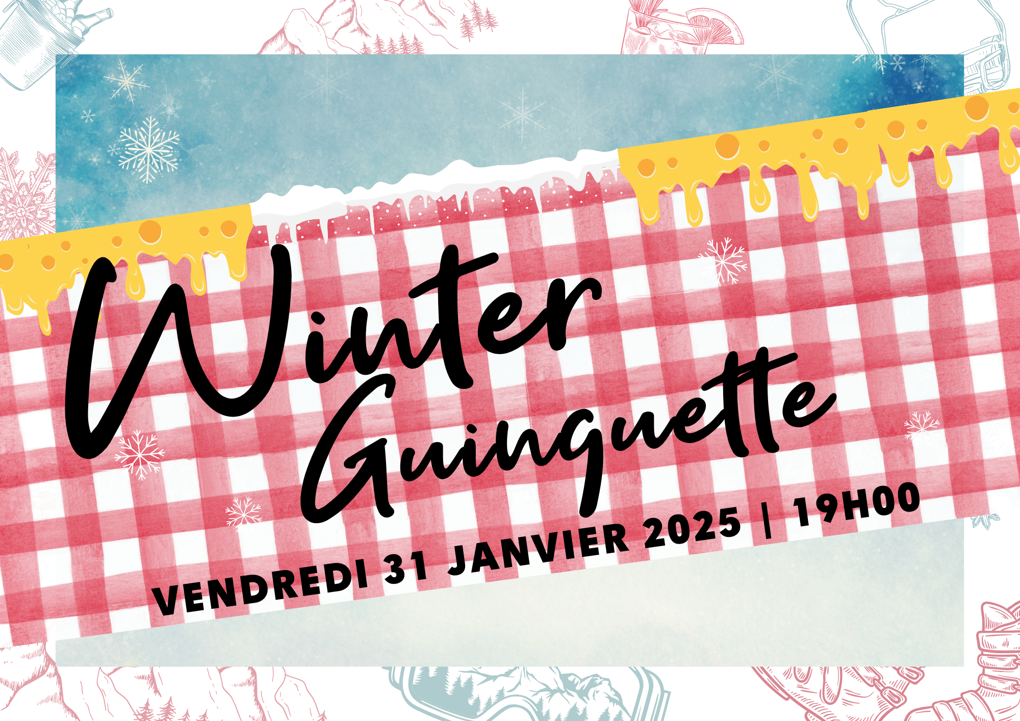 Winter Guinguette soirée Pornic Club éco domaine la fontaine 